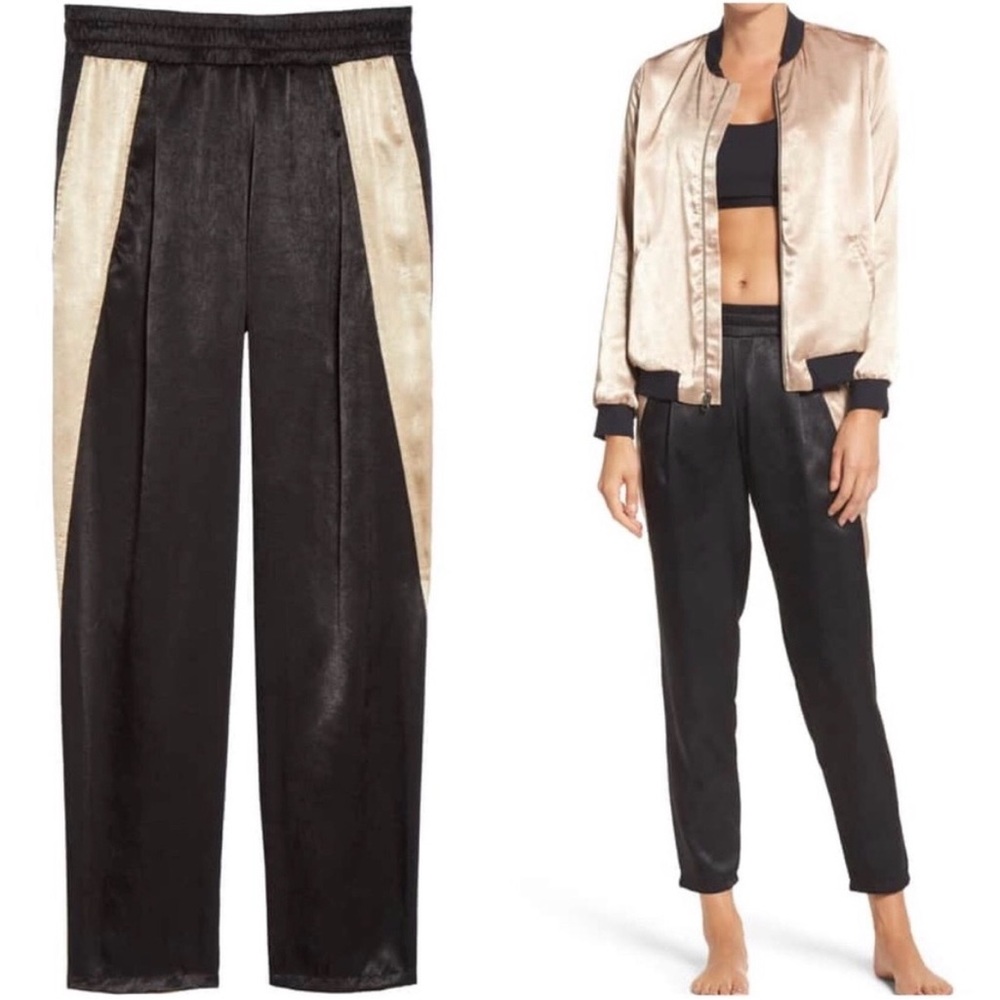 Koral Women’s Deception Pants Black Aurum Size Small Athleisure Track Pants